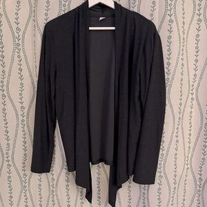 Old Navy Women's Charcoal Open Front Cardigan